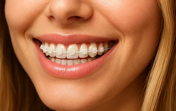 Straighten your smile with fixed braces